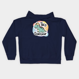 Taco Dinosaur Kids Hoodie